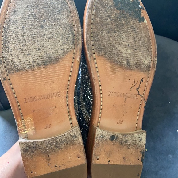 Zadig & Voltaire glitter booties - Picture 7 of 8